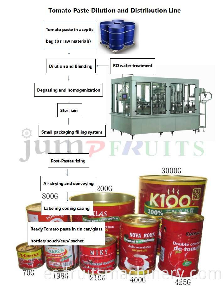 turnkey canned tomato machine with new design